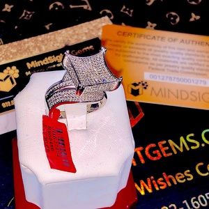 CERTIFIED Real Diamond Ring NOT CZ NOT FAKE. SALE